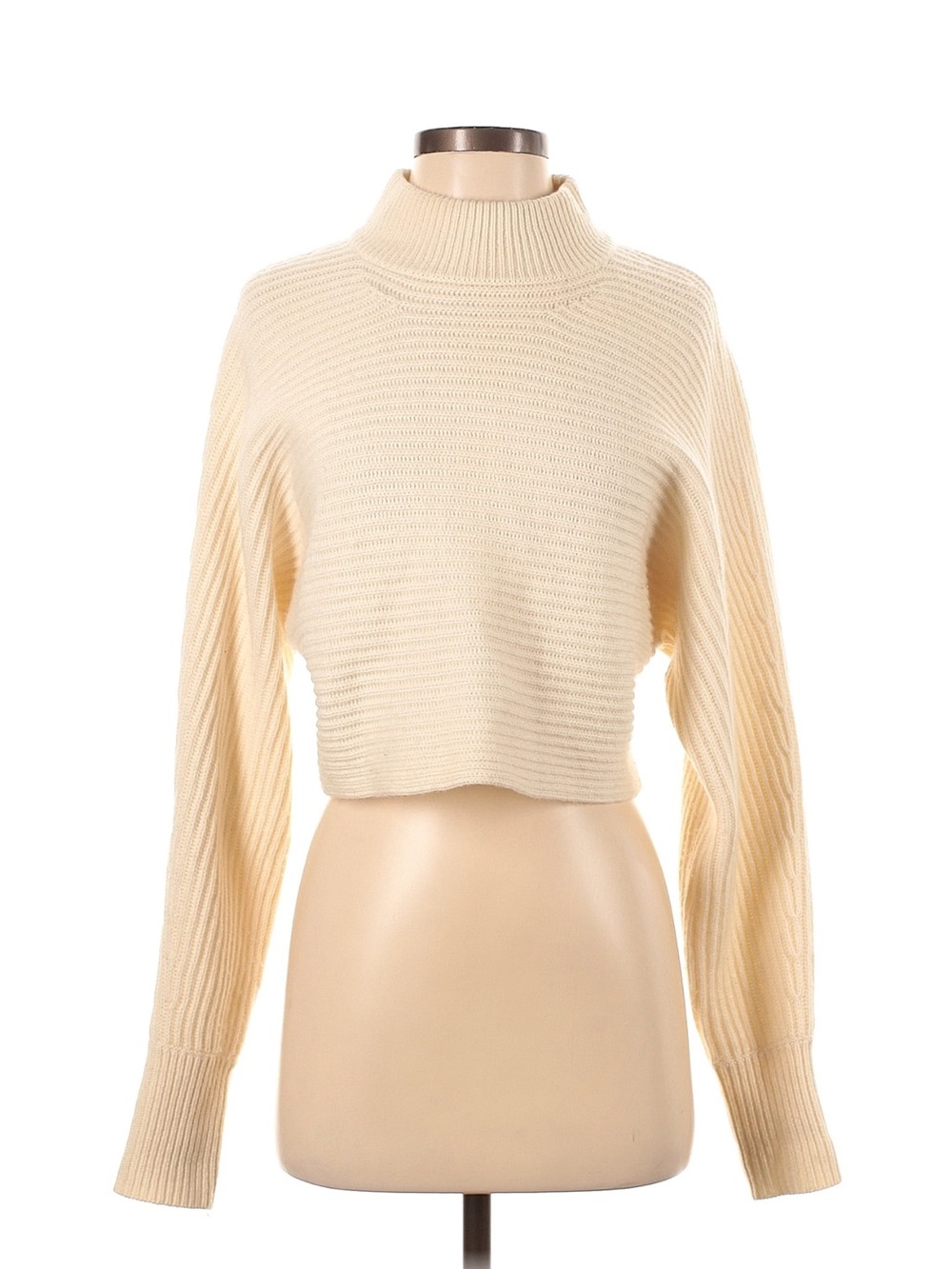 WOOL + CASHMERE SWEATER (S)